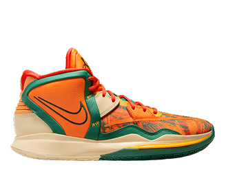 Оранжевые кроссовки